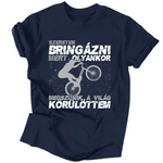 Szeretek bringázni - Trial bike férfi póló
