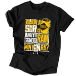 A sör rám gondol férfi póló