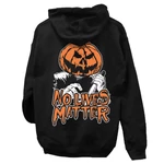 No Lives Matter kapucnis pulóver (hátán nyomott)
