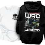 WRC LEGEND kapucnis pulcsi és Rally Legend póló szett