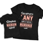 Elloptam mamám szívét (lányos) páros póló szett