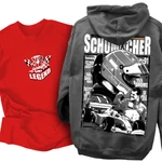 Michael Schumacher tribute kapucnis pulcsi és F1 Legend póló szett