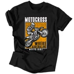 Motocross férfi póló