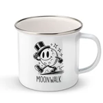 Moonwalk fém bögre