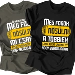 Meg fogok nősülni - legénybúcsús póló szett