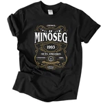 Minőség - születésnapos férfi póló
