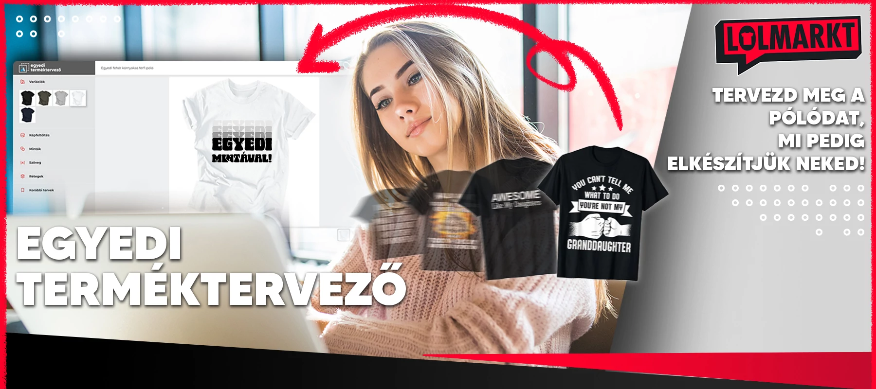 Egyedi Terméktervező