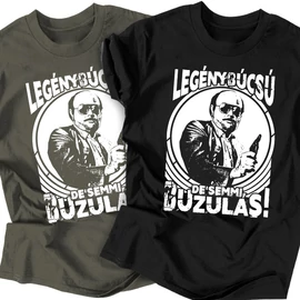 De semmi buzulás legénybúcsú póló szett (Fekete-Grafit)
