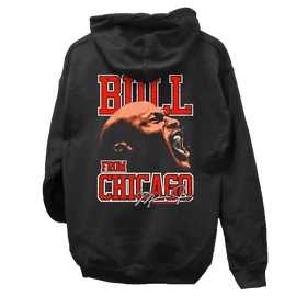 Bull from Chicago rajongoi pulóver (Fekete)