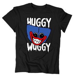 HuggyWuggy gyerek póló (fekete)