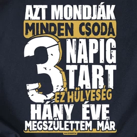 Csodás vagyok férfi póló (sötétkék)