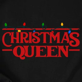 Christmas Queen női póló (Fekete)