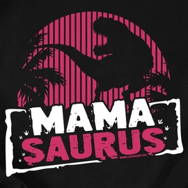 Mamasaurus női póló (Fekete)