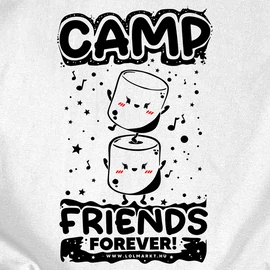 Camp Friends női póló (Fehér)