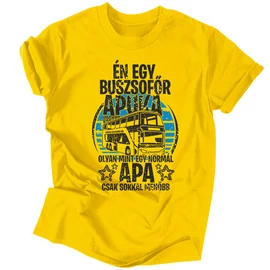 Buszsofőr apuka férfi póló
