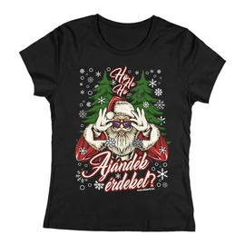 Ho Ho Ho Ajándék érdekel? női póló