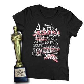 Amióta anya vagyok női póló + A legjobb anya ajándék szobor
