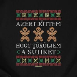 Sütik törlése női póló (Fekete)
