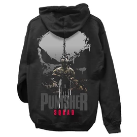 Punisher Squad  - kapucnis pulóver (Fekete)