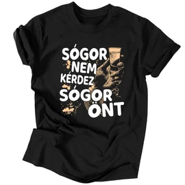 Sógor nem kérdez póló (Fekete)