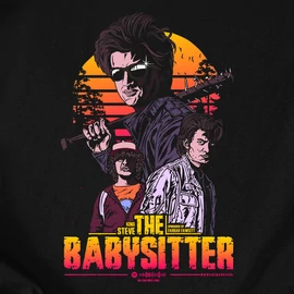 Steve Harrington - The Babysitter női póló (Fekete)