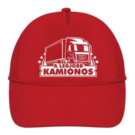 A legjobb kamionos baseball sapka (Piros)