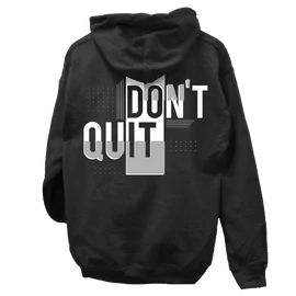 Don't quit, do it pulóver (Fekete)