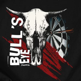 Bull's eye kapucnis pulóver (Fekete)