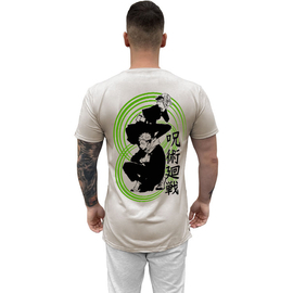 Nobara&amp;Yuji longfit férfi póló (Jujutsu Kaisen)
