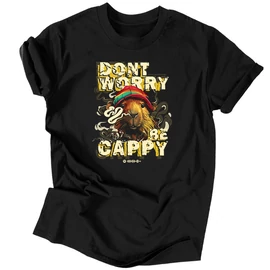 Be cappy férfi póló (Fekete)