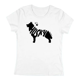Husky női póló (Fehér)