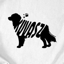Kuvasz férfi póló (Fehér)