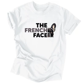 The french face férfi póló (Fehér)