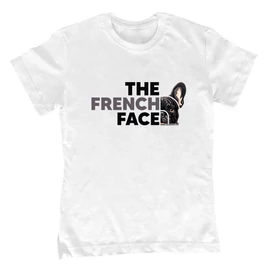 The french face póló  gyerek póló (Fehér)