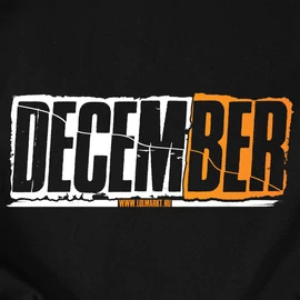 December férfi póló (Fekete)