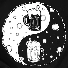 Beer-Jang férfi póló (Fekete)