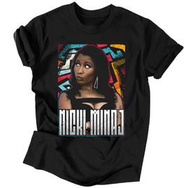 Nicki Minaj férfi póló (Fekete)