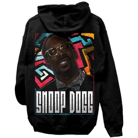 Snoop Dogg kapucnis pulóver (Fekete)