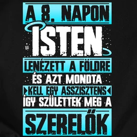 Megszülettek a szerelők férfi póló (Fekete)