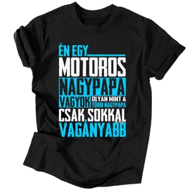 Én egy ... nagypapa vagyok férfi póló (Fekete)