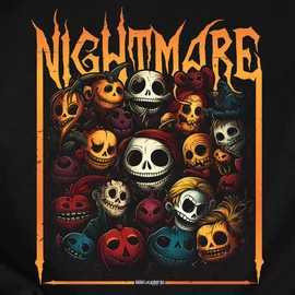 Nightmare női póló (Fekete)