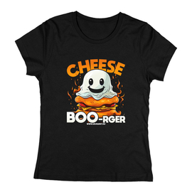 Cheese BOO-rger gyerek póló (Fekete)