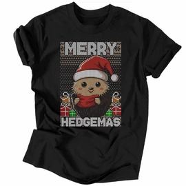 Merry hedgemas férfi póló (Fekete)
