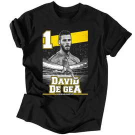 David de Gea szurkolói férfi póló (Fekete)