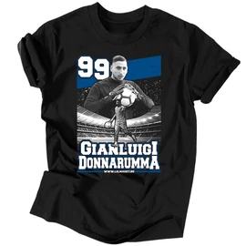 Gianluigi Donnarumma férfi póló (Fekete)