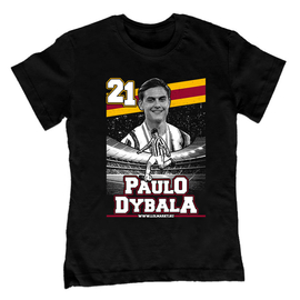 Paulo Dybala gyerek póló (Fekete)