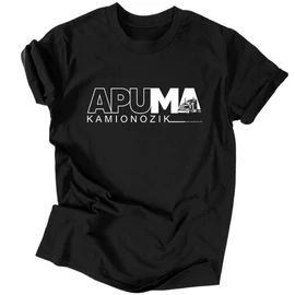APUMA kamionozik férfi póló (Fekete)