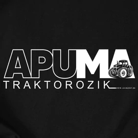 APUMA focizik kapucnis pulóver (Fekete)