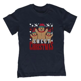 Sweet christmas gyerek póló (Sötétkék)