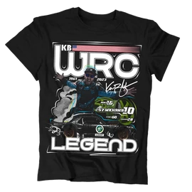 WRC LEGEND gyerek póló (Fekete)